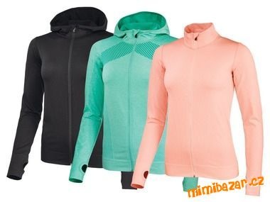 DÁMSKÁ FUNKČNÍ ZELENÁ MIKINA VEL.36/S
