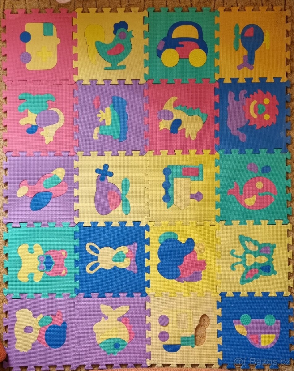 Pěnové puzzle (20 ks)