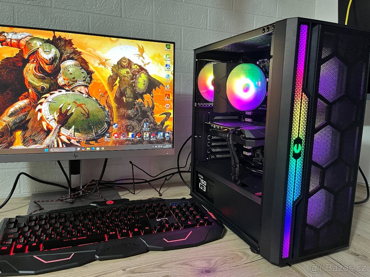 Herní PC-i7-16GB-RTX 2060 6GB- Doom: The Dark Ages