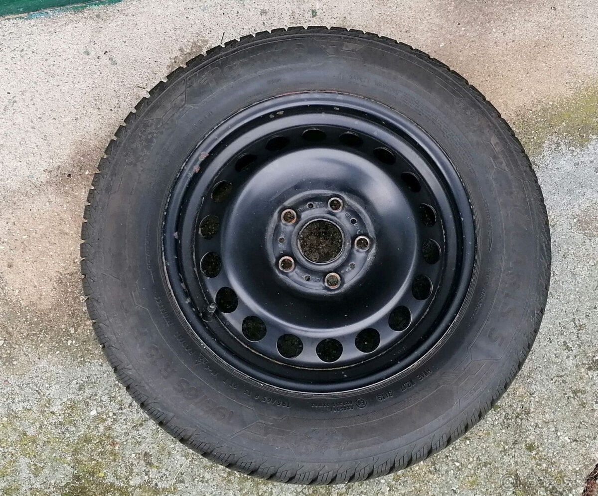 Sada kol 6Jx15H2 ET43 se zimnim pneu 195/65 R15