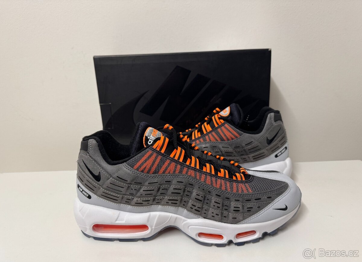 Nike Air Max 95 x Kim Jones Black Total Orange vel.45/29cm