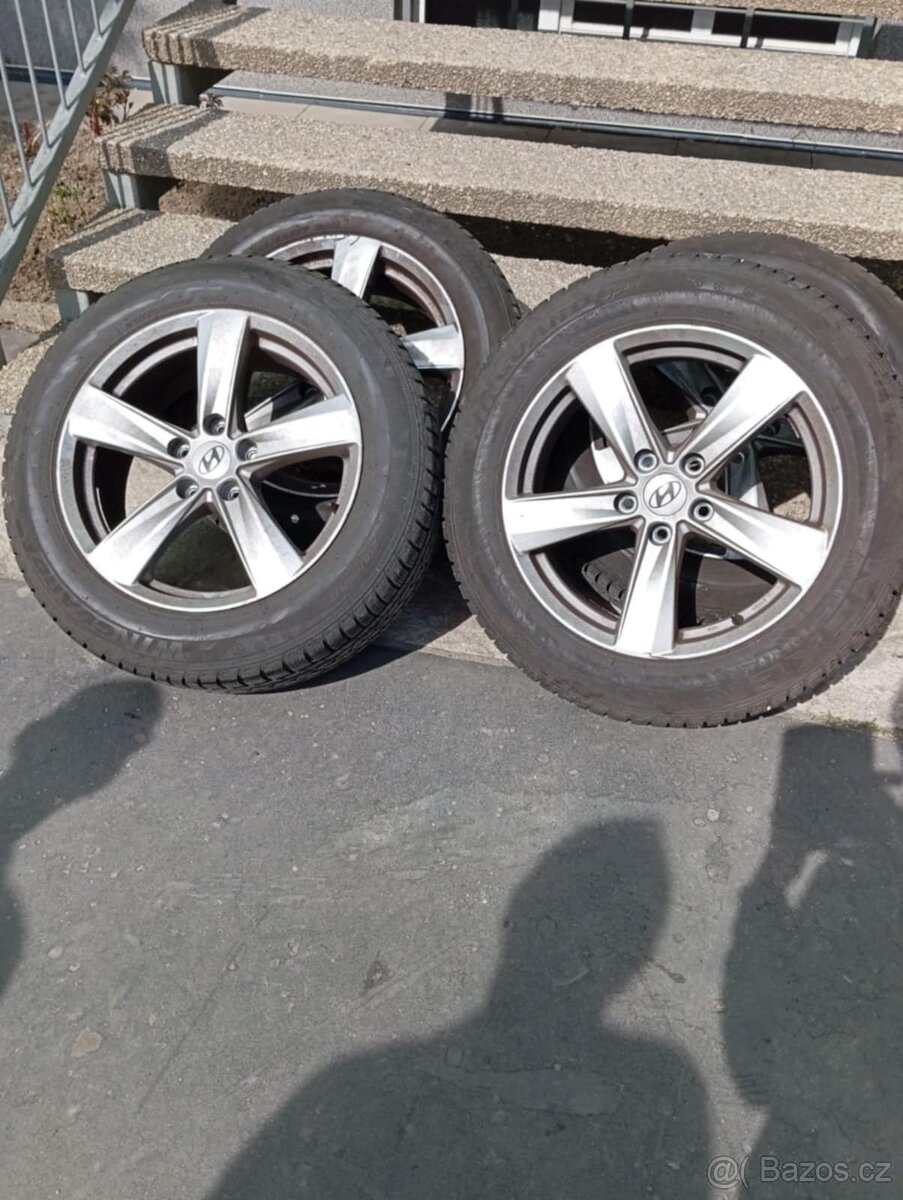 Alu disky +zimní pneu 215/60 17'