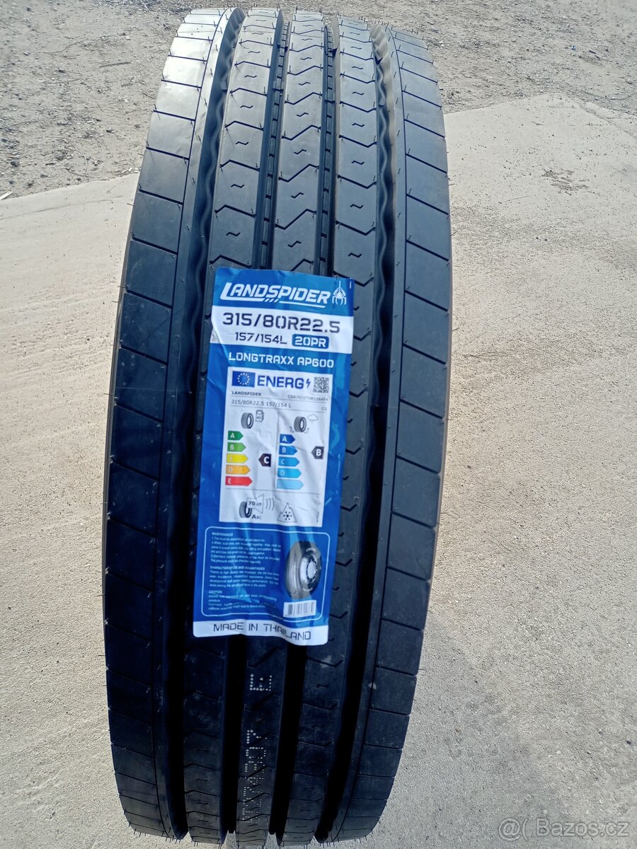 Nákladní pneu. Landspider AP600 315/80 R22,5 157/1