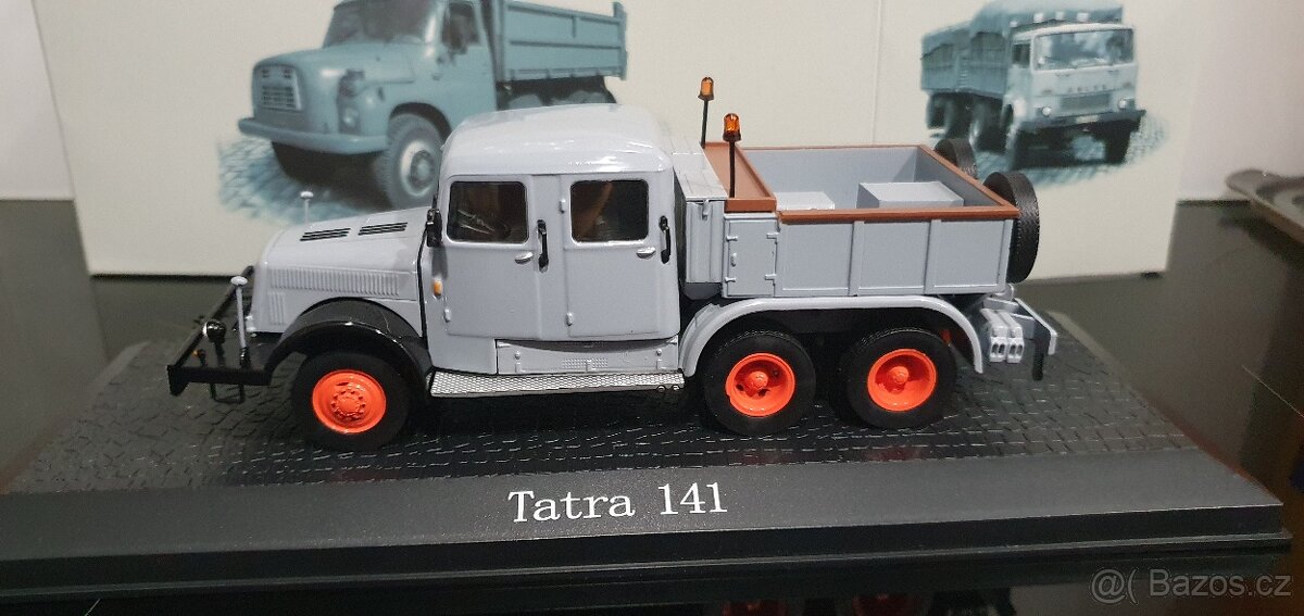 PRODÁM - model Tatra 141 6x6 1:43 Atlas