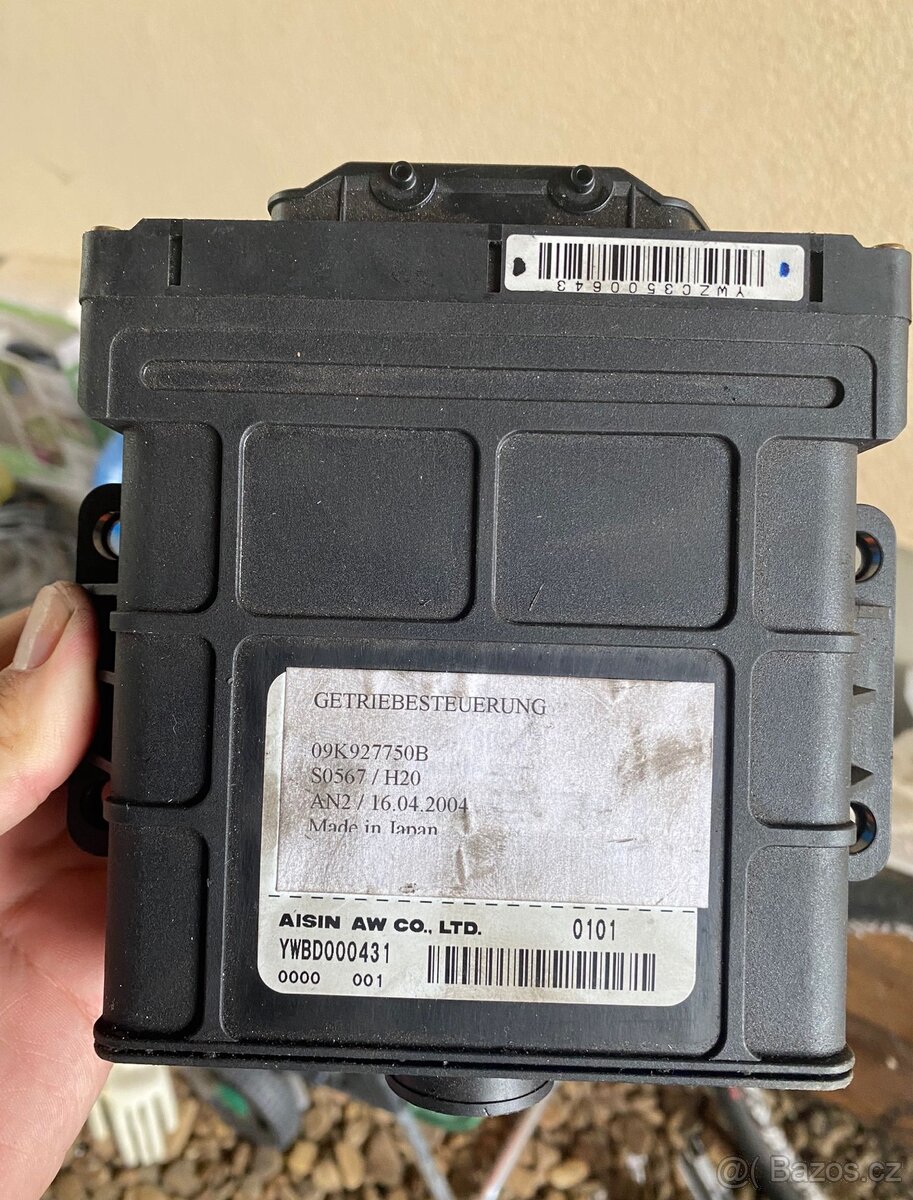 Řídicí Jednotka Převodovky 09K927750B Volkswagen