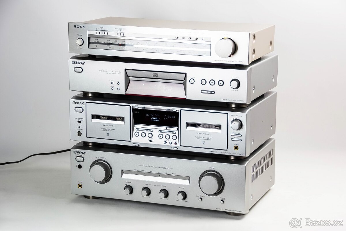 SONY zostava / TA-FE370/ TC-WE475 / CDP XE-270 / ST-A30L