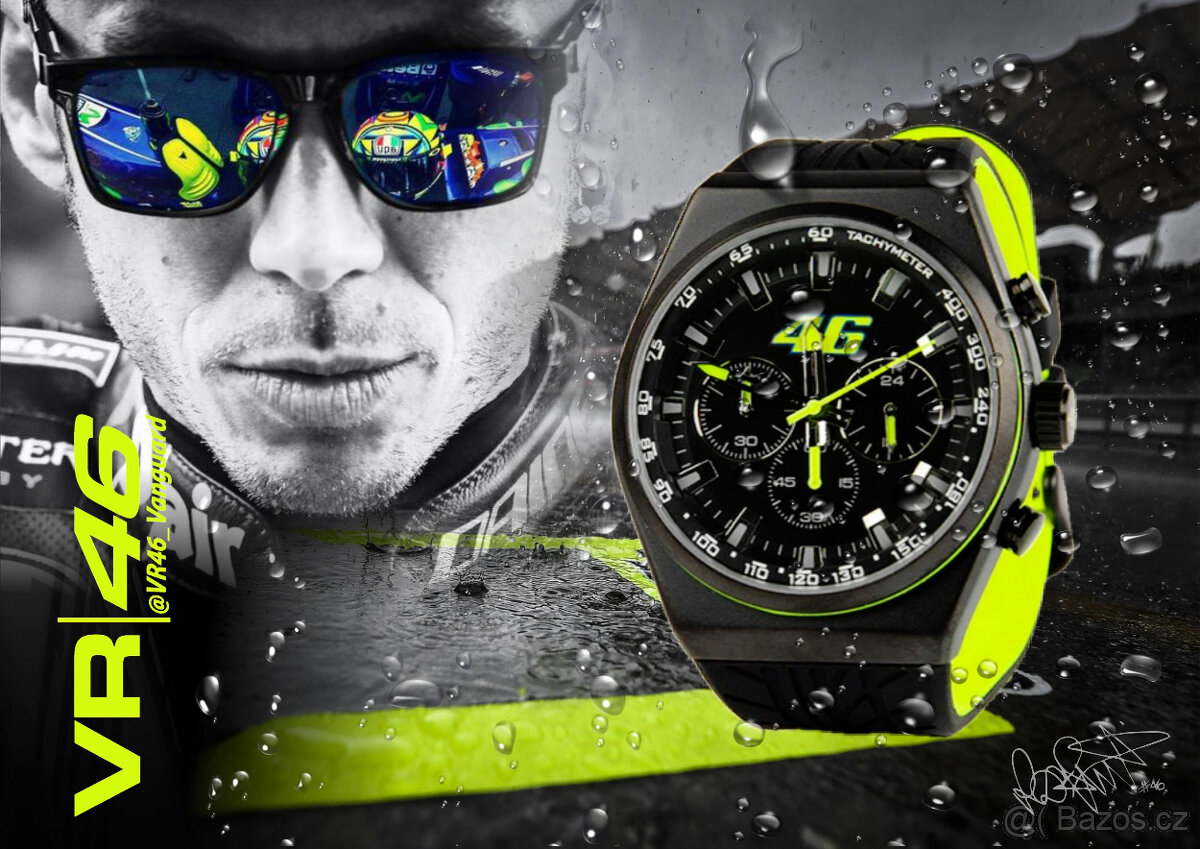Valentino Rossi VR46 CHRONO black