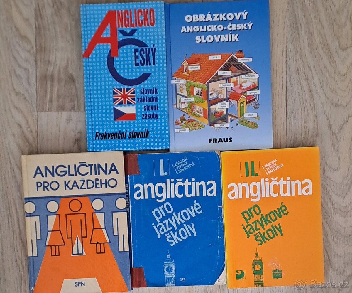 Jazykové učebnice angličtiny