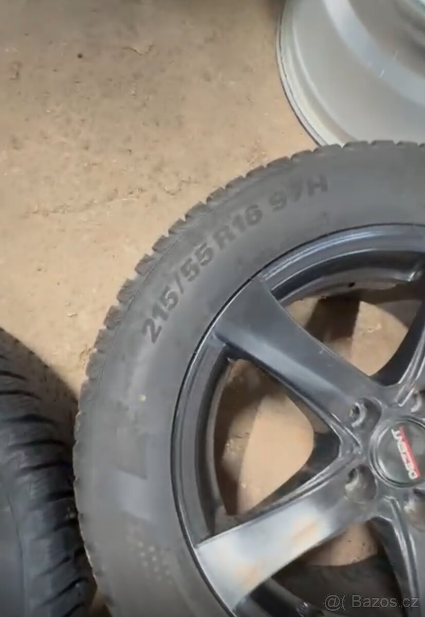 Alu kola  r16 + zimní sada pneumatik
