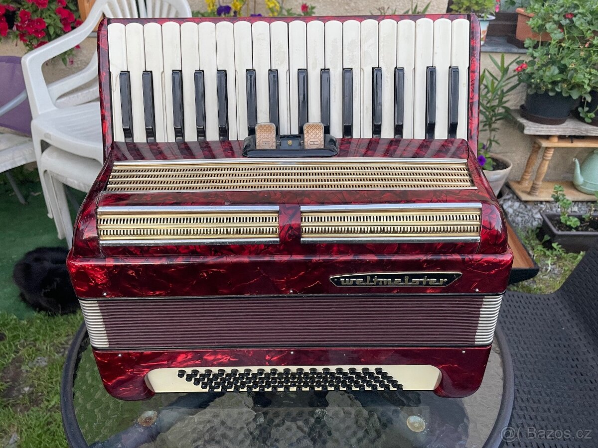 Harmonika Weltmeister 80 basu