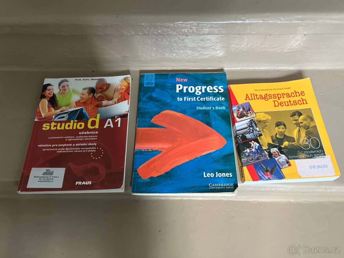 Prodám učebnice do jazykové školy