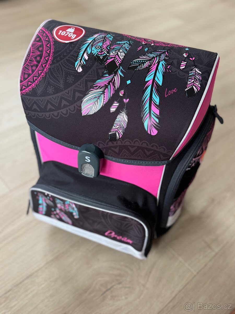 Dětská školní aktovka, holčičí, NOVÁ