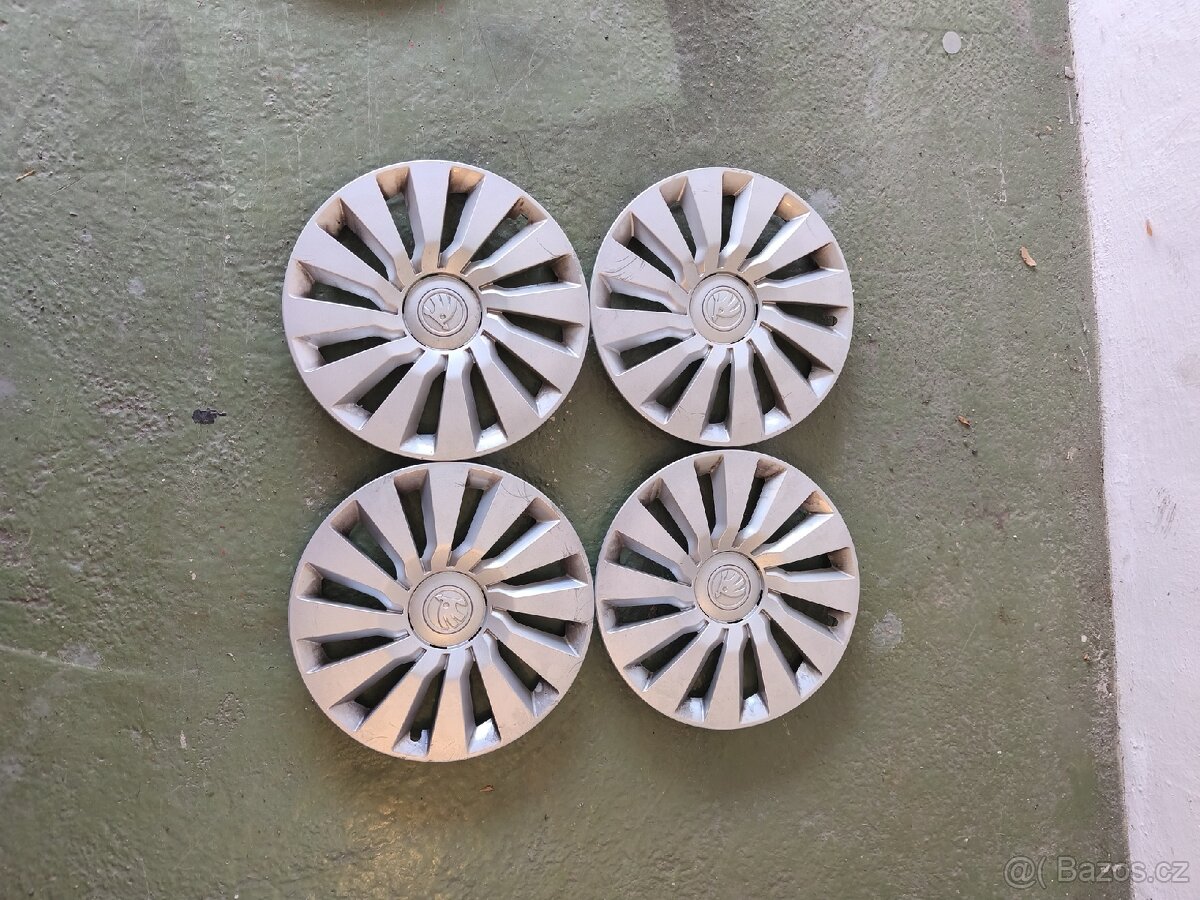 Sady origo krytů kol Vw, Škoda, Nissan 15" a 16" viz. foto