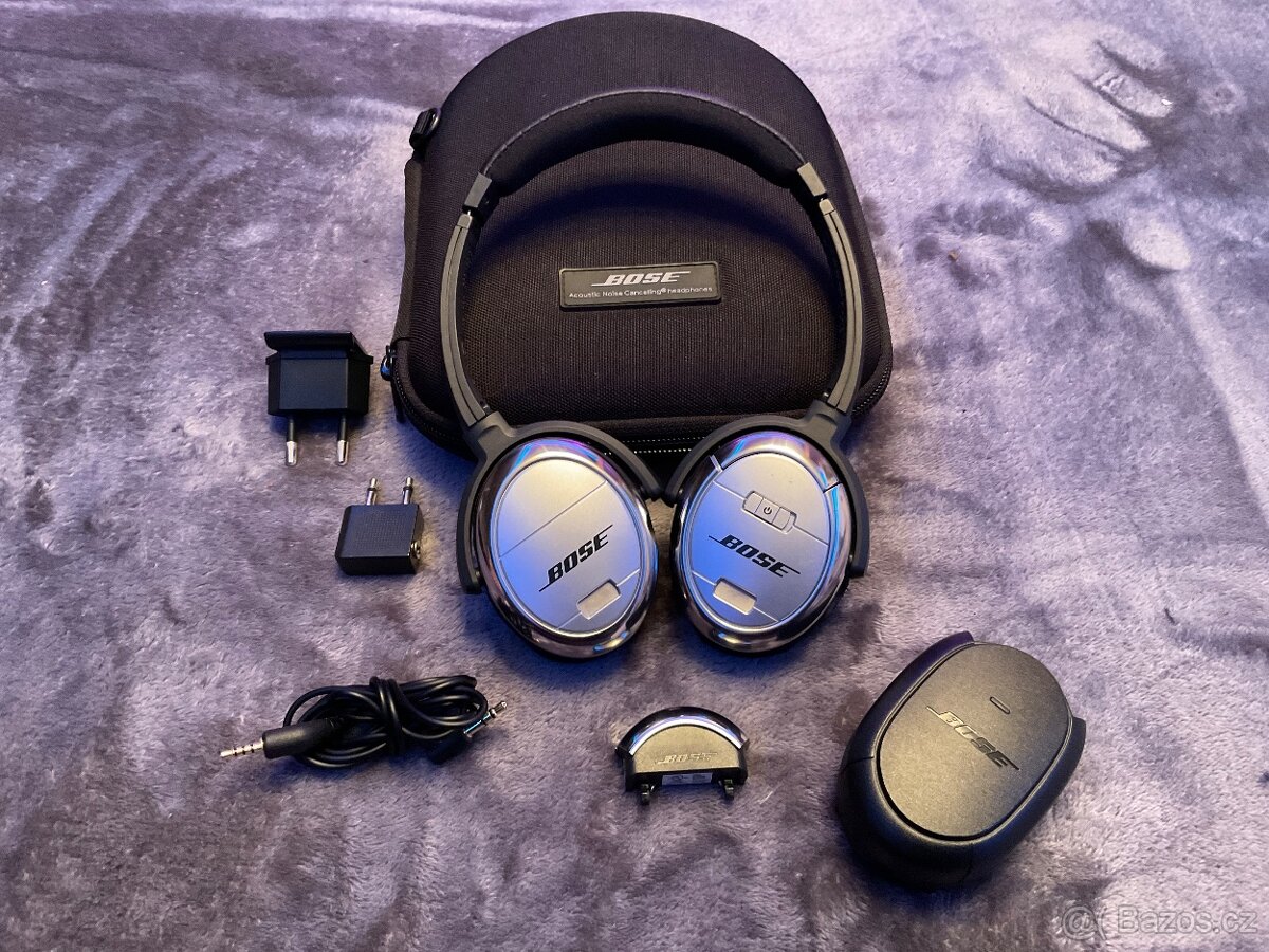 Bose QuietComfort 3 použité-stav výborný-kabelové