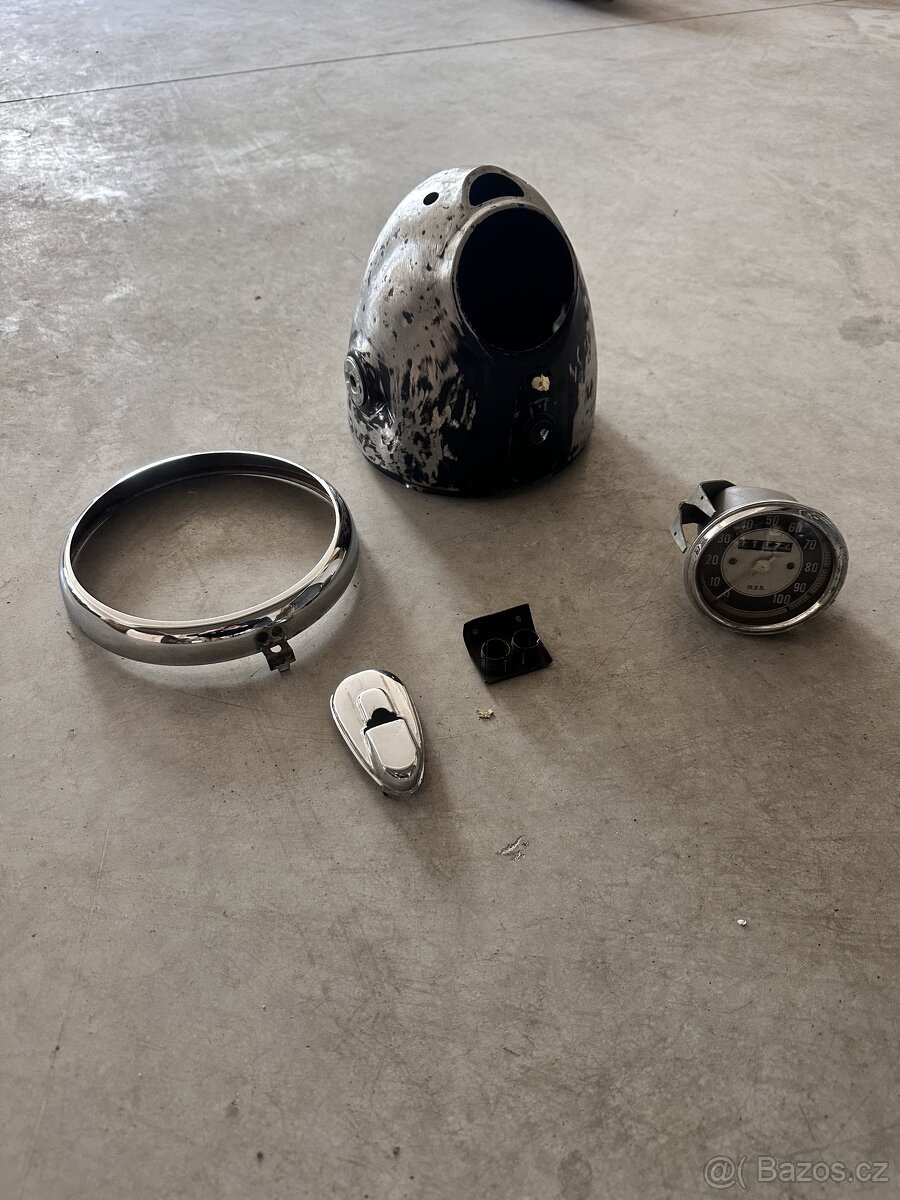 Jawa Californian přední světlomet BOSCH