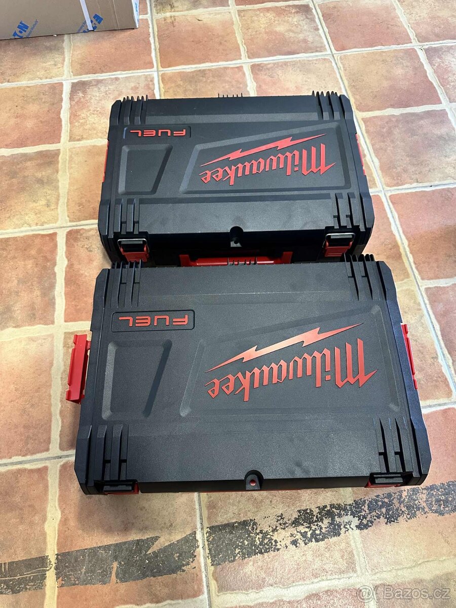 Nové kufry na nářadí Milwaukee