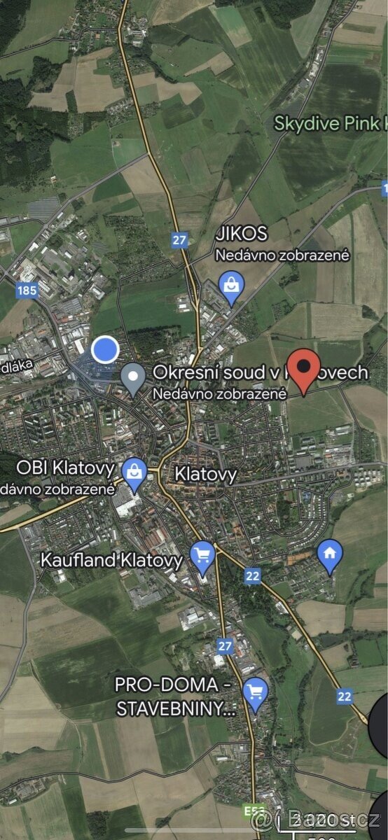 Nabízíme k prodeji stavební pozemek v Klatovech