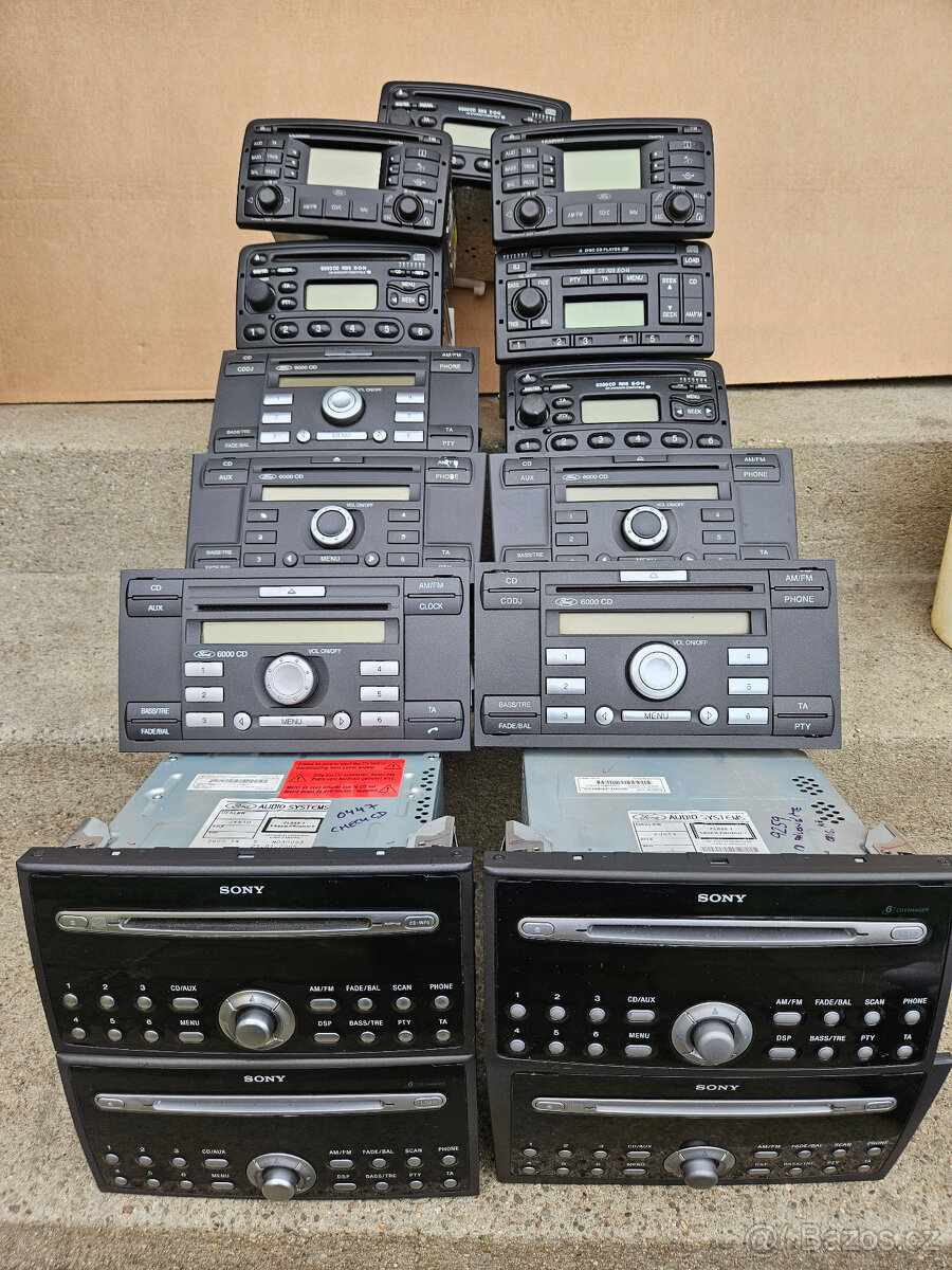 Ford autorádia originál RDS