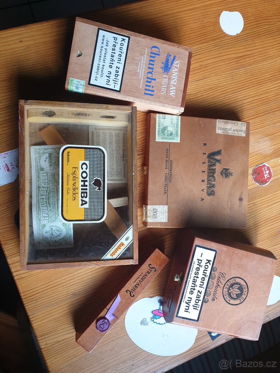 Doutníkové krabice