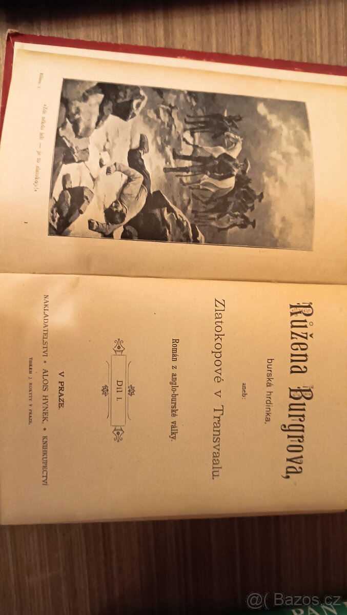 Růžena Burgrová,burská hrdinka aneb Zlatokopové v Transvaalu
