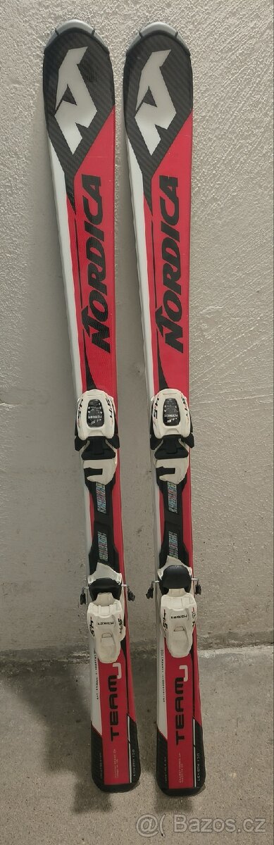 LYŽE SJEZDOVÉ NORDICA TEAM J, 140 cm