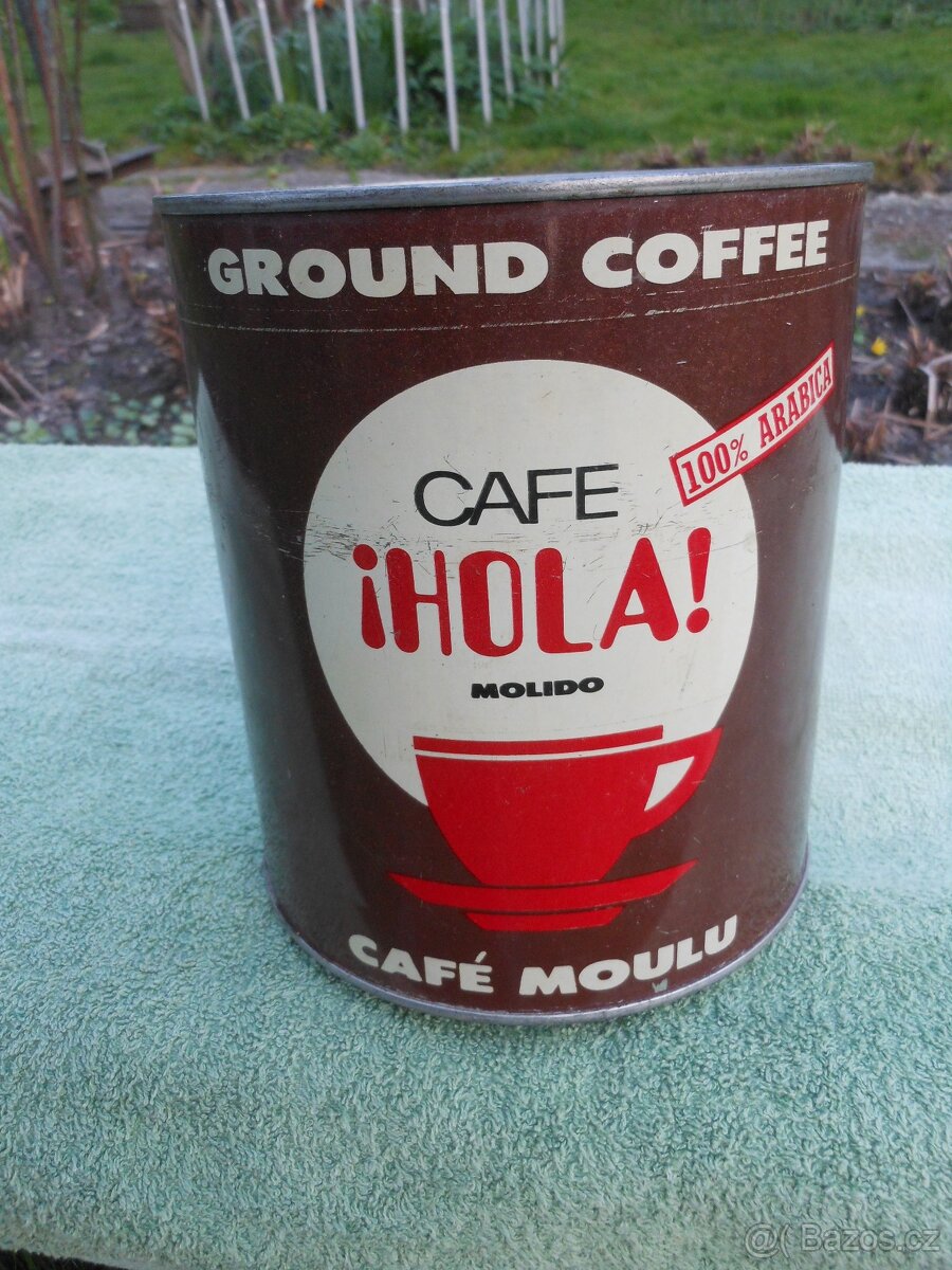 STARÁ PLECHOVKA OD KÁVY