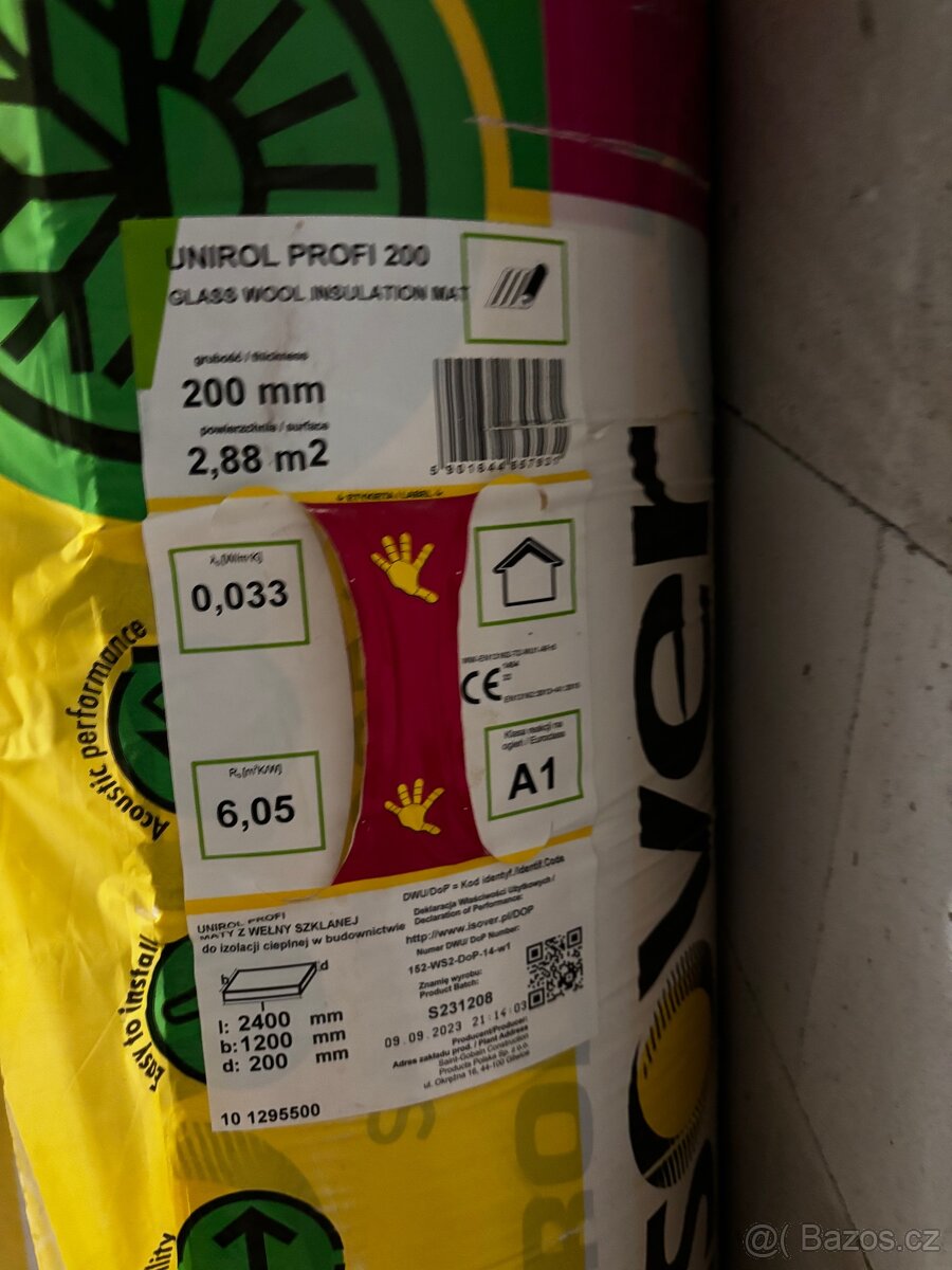 Tepelná izolace Isover Unirol Profi 200