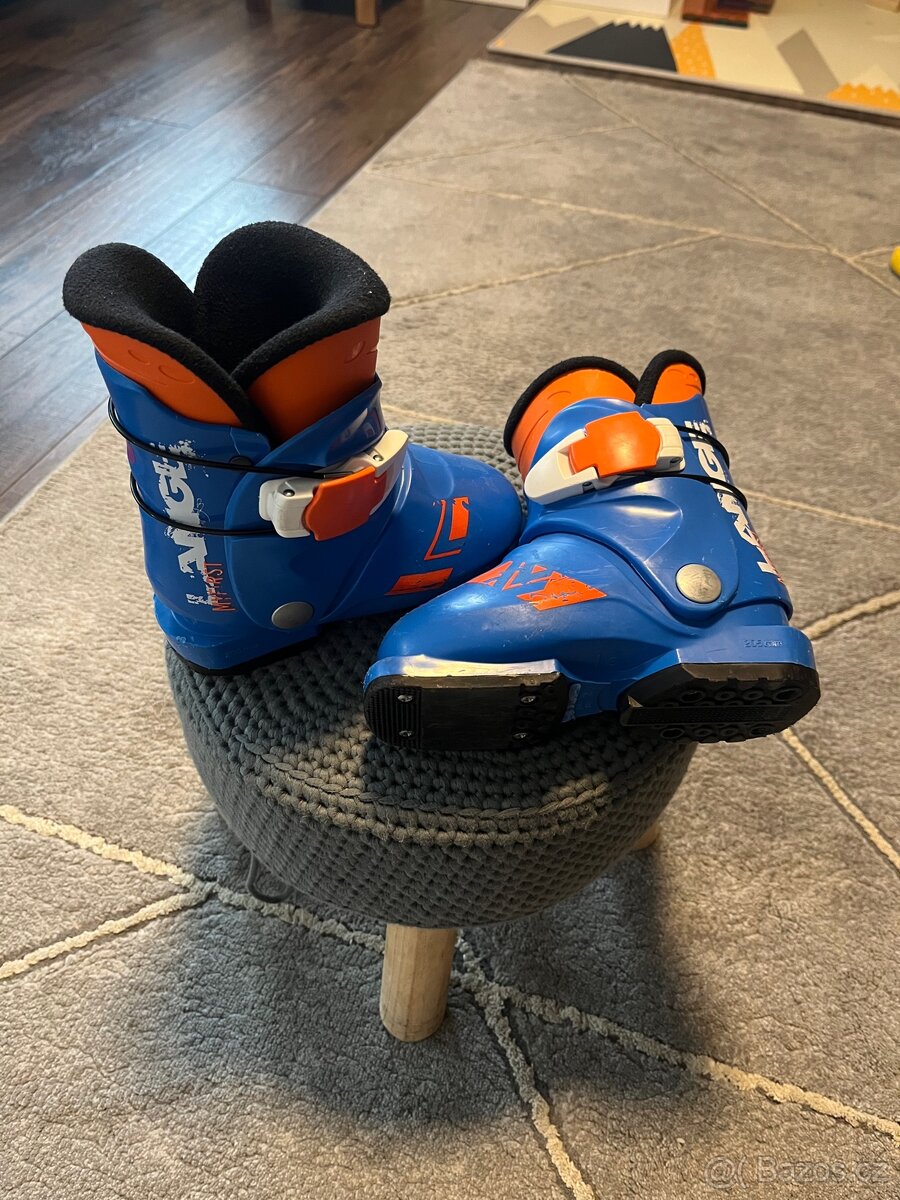 Dětské lyžáky lange 16.5