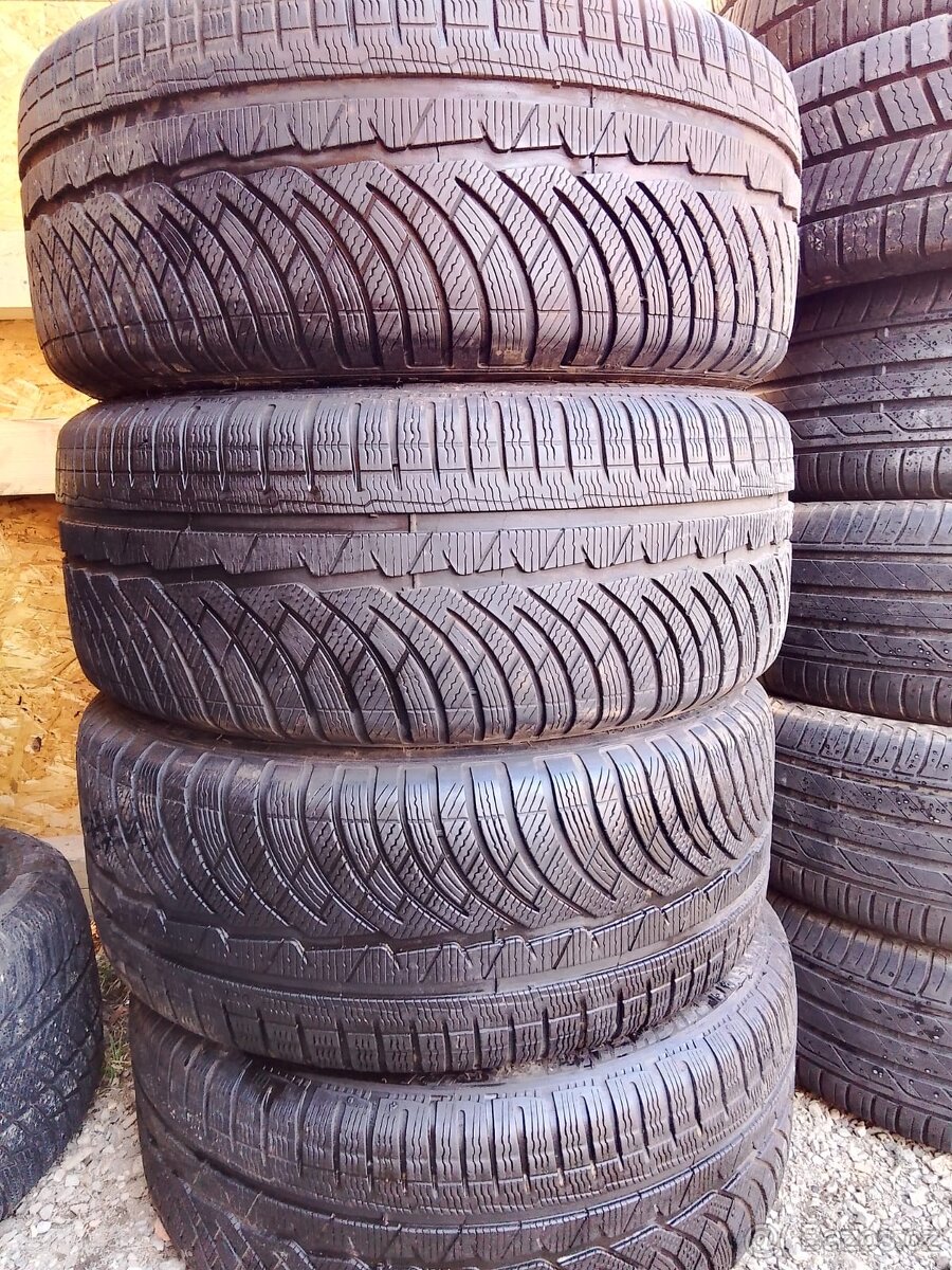 245/45/18 100v Michelin - zimní pneu 4ks RunFlat