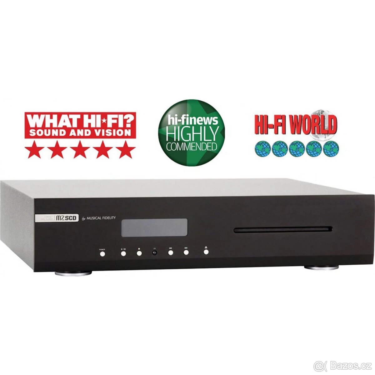 Prodám zánovní CD přehrávač Musical Fidelity MF2SCD