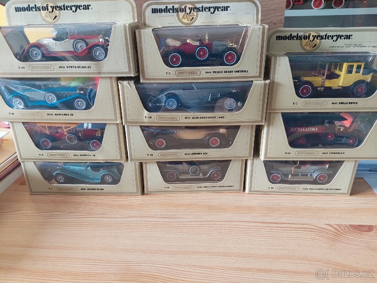 Matchbox yesteryear Y7,8,16,10,13,15,1,20,2,19,Y14