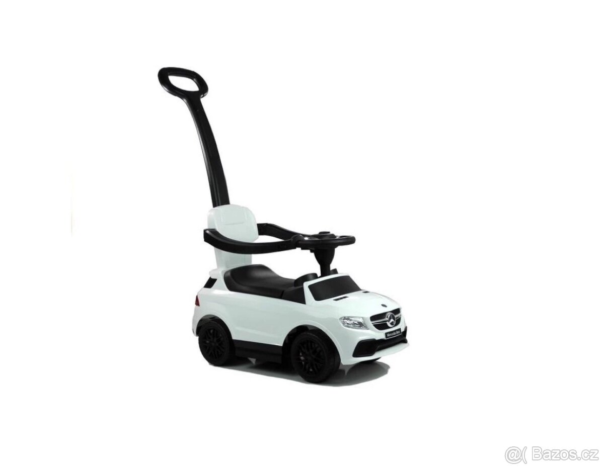 Odrážedlo s rukojetí Mercedes