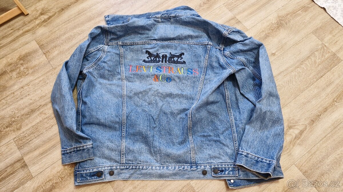 Džínová bunda originál Levis xxl