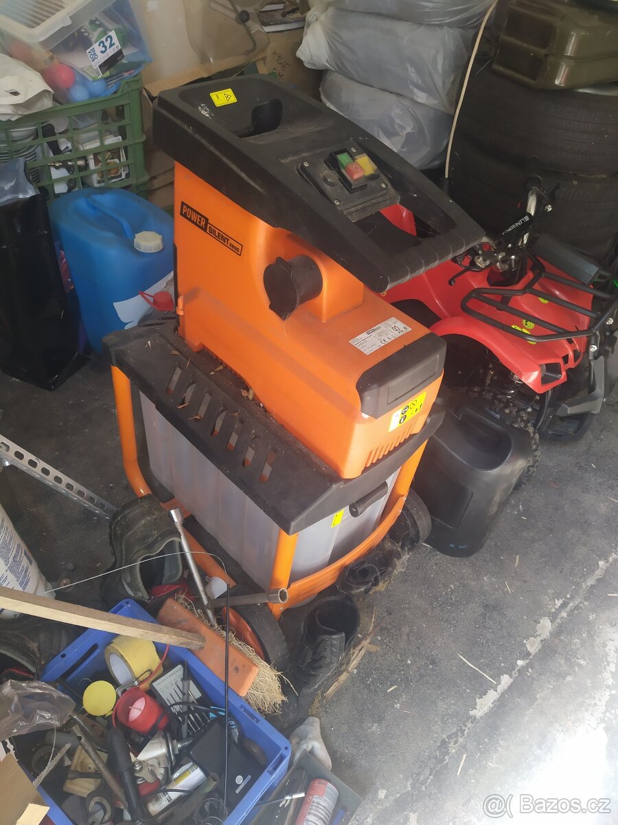 Elektrický válcový drtič Power silent 2800