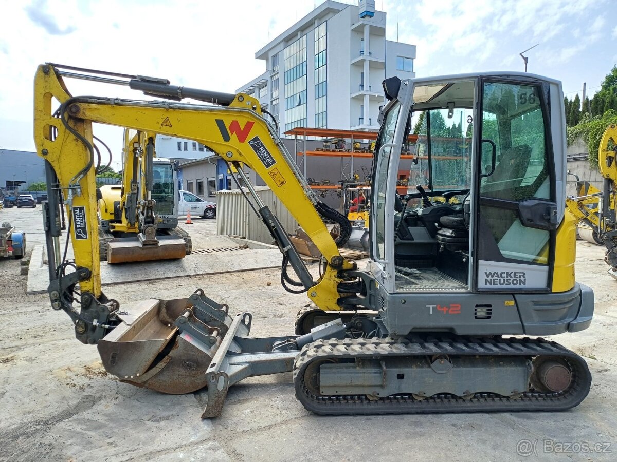 wacker neuson, nové i použité stavební stroje se zárukou