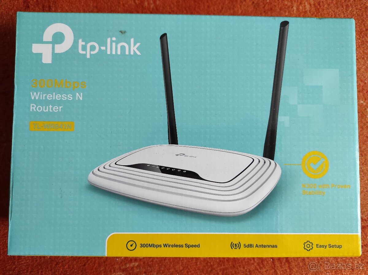 TP-LINK TL-WR841N, wifi router 300Mbps, wireless