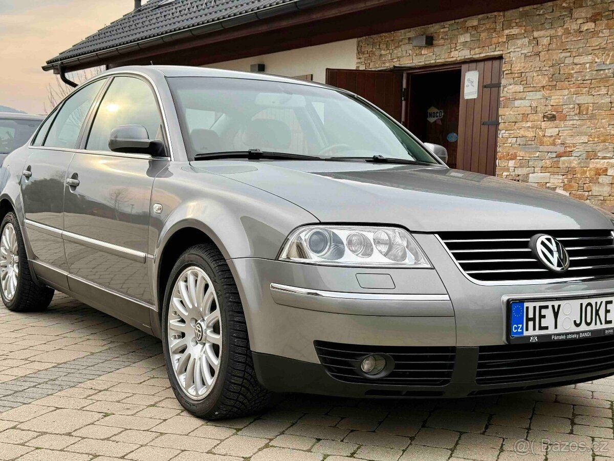 VW Passat 2.8 V6 – investováno 300 tis., bez dalších nákladů