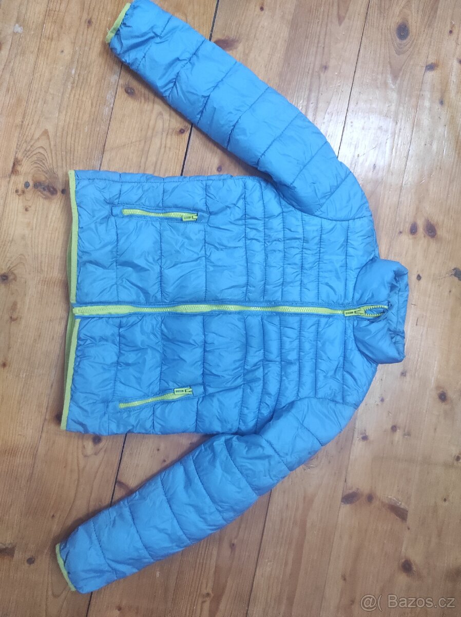 Dětská zimní bunda, prošívaná, vel 134