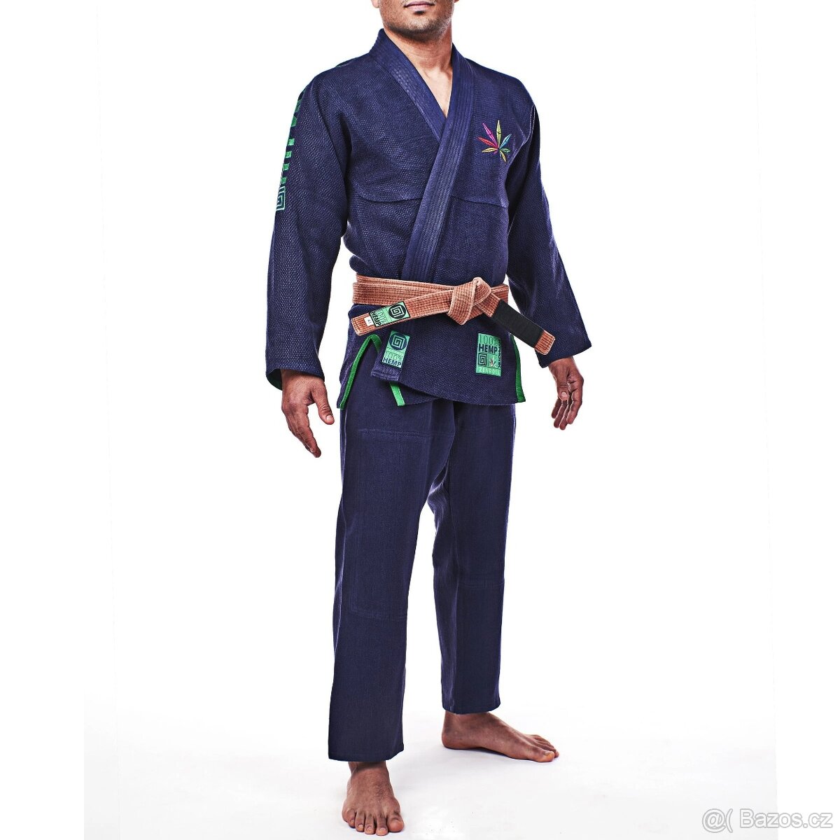 BJJ Gi Hypnotik ZenRoll V2 [100% HEMP] MODRÉ A3 (poslední ku