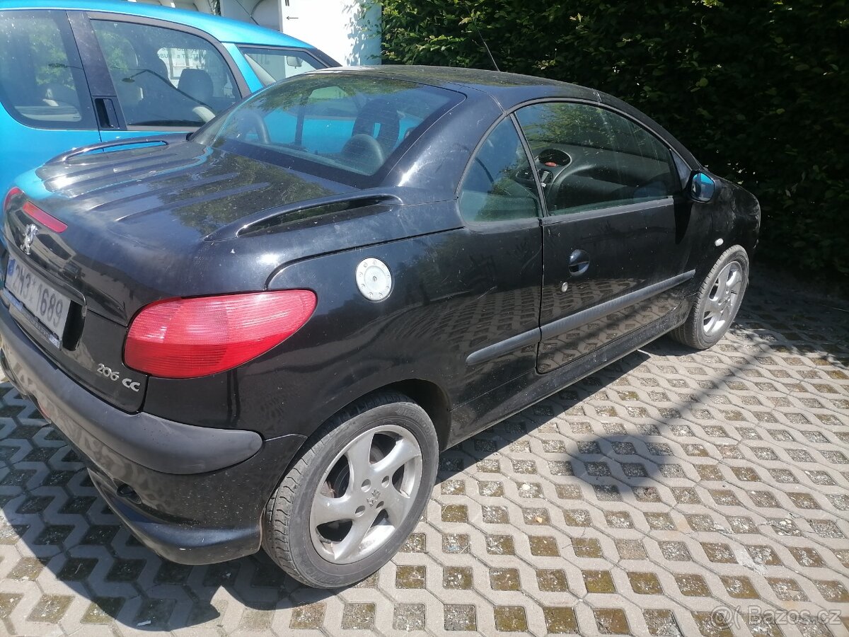 ,,,,,PRODAM peugot 206 cc kabriolet