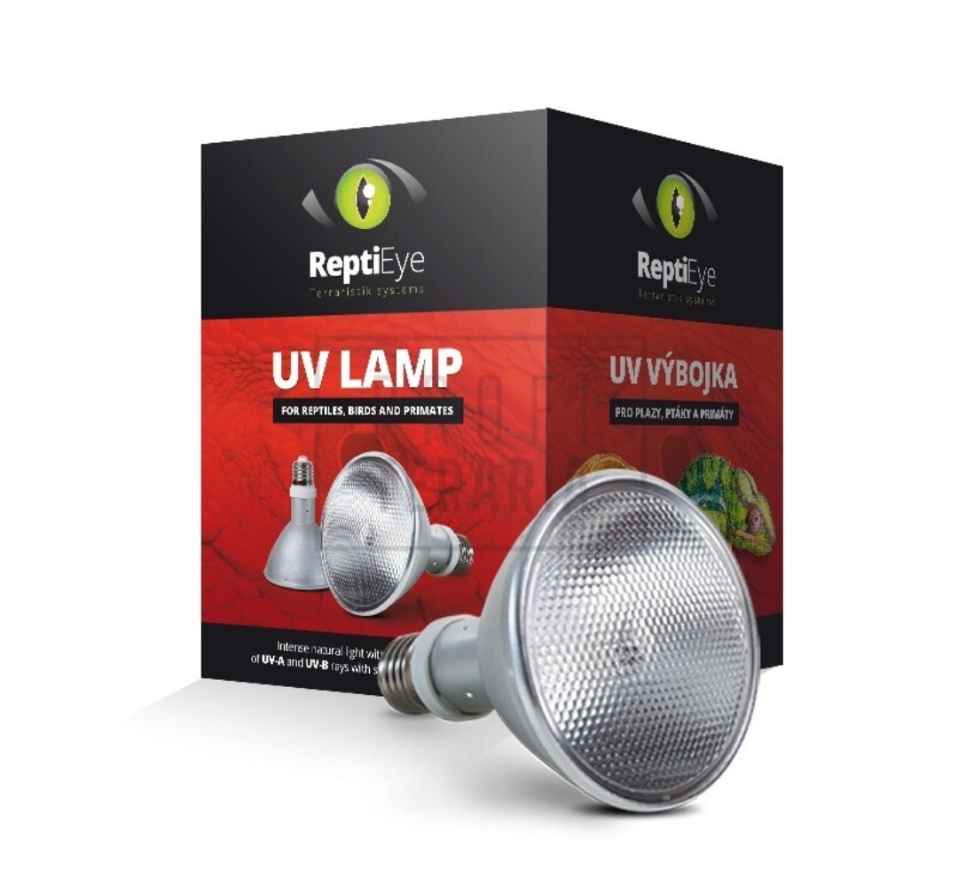 ReptiEye UV 50W PAR30 + Předřadník s kompletní kabeláží