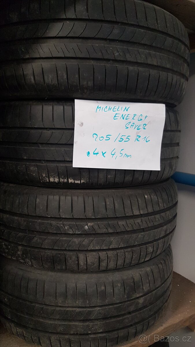 Letní pneumatiky Michelin 205/55R16