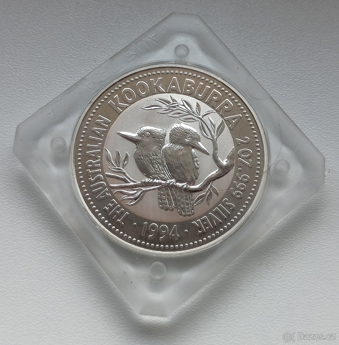 Kookaburra 2oz 1994 stříbrná investiční mince