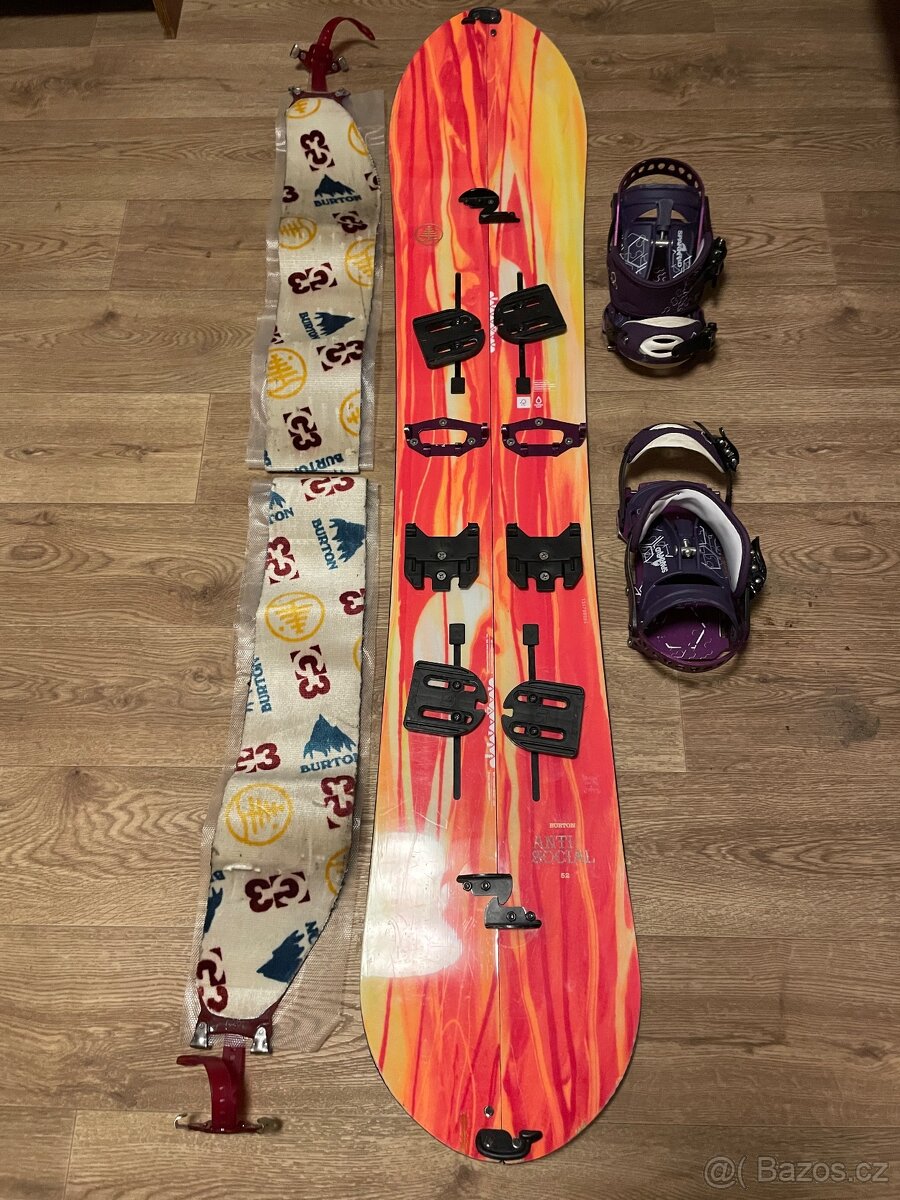 Splitboard Burton Anti Social 152 komplet