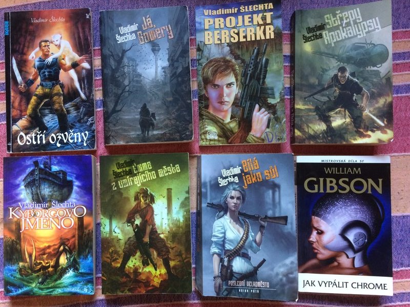Sci-fi knihy Vladimír Šlechta, William Gibson