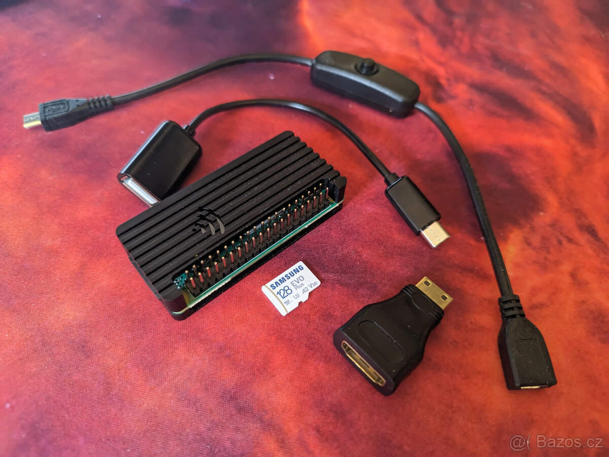 Raspberry Pi Zero 2 W + příslušenství