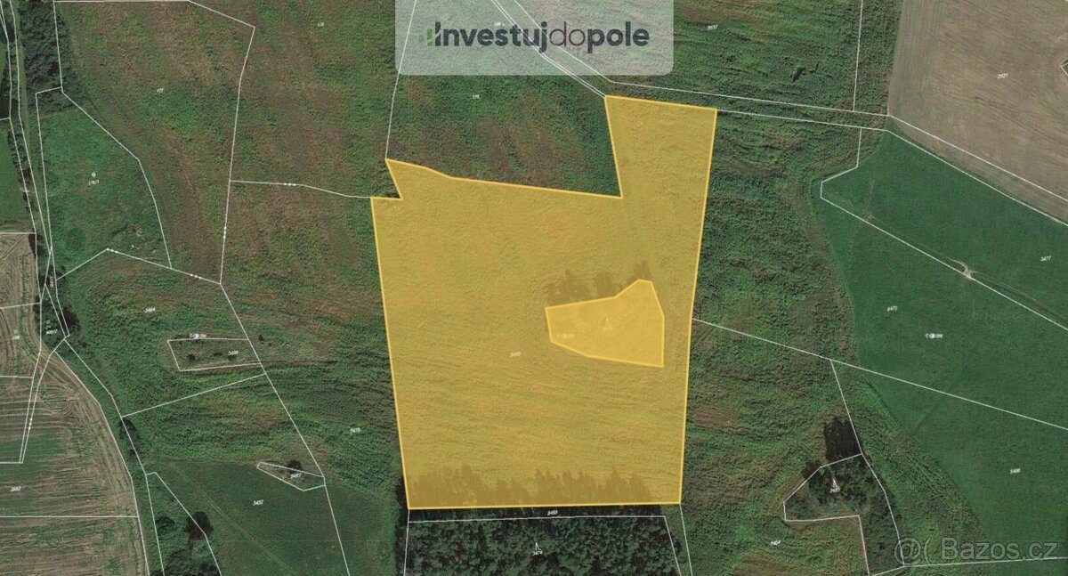 Prodej pole 30 681 m², Svéradice, ev.č. 2025-06-09-34
