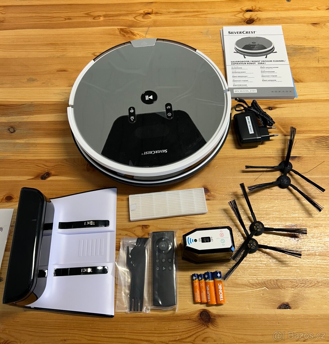 Robotický vysavač Silvercrest SSRA1 / 0,6L