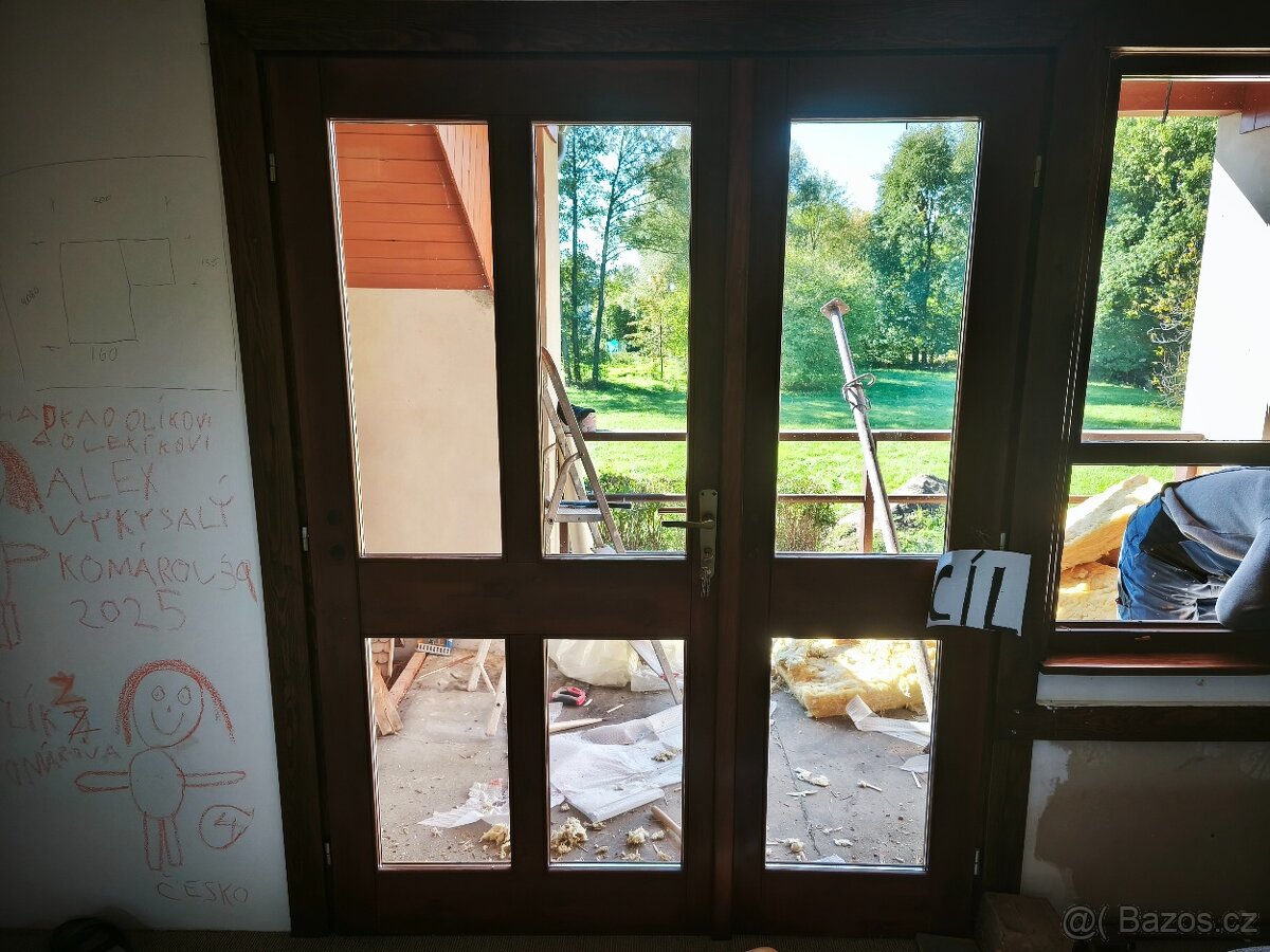 Balkonóvá sestava dveře a okno