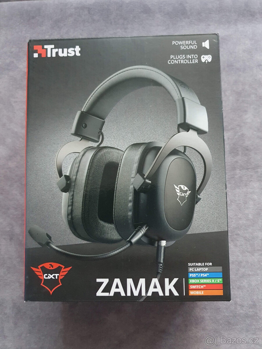Trust GXT 414 Zamak Headset - Herní drátová sluchátka